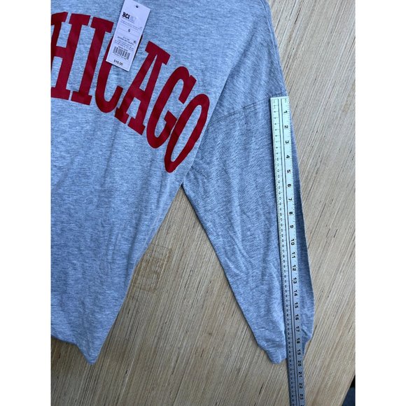 Wild Fable - Women's Long Sleeve "Chicago" Graphic T-Shirt - Grey - Small - Picture 7 of 10